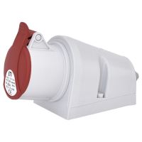 ETI ZÁSUVKA PŘIS PRŮMYSLOVÁ NA STĚNU 3-FÁZ IP44 16A 400V 3P+PE 004482035