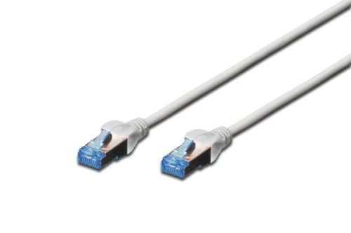 Digitus CAT 5e F-UTP patch cable, PVC AWG 26/7, length 2 m, color grey