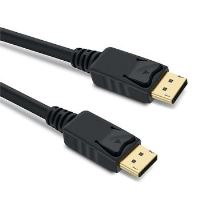 PremiumCord DisplayPort 1.4 přípojný kabel M/M, zlacené konektory, 0,5m kport8-005