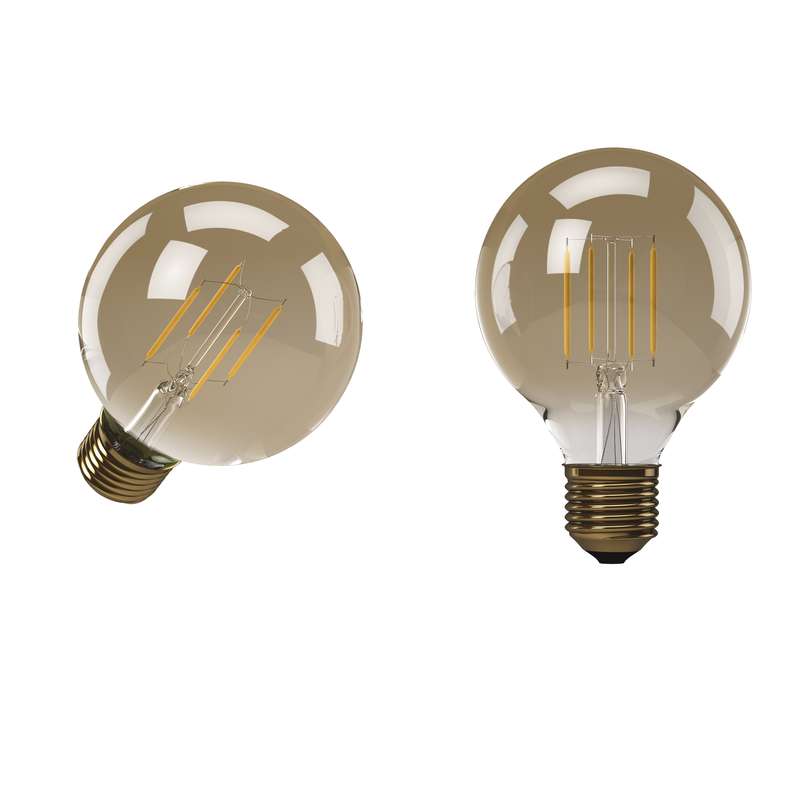LED žárovka Vintage G95 / E27 / 4 W (40 W) / 470 lm / teplá bílá, 1525713240