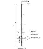 AK STOŽÁR STB 7-B, SILNIČNÍ BEZPATIC., 114/89/76MM, ŽÁR.ZINEK AK STOŽÁR STB 7-B, SILNIČNÍ BEZPATIC., 114/89/76MM, ŽÁR.ZINEK