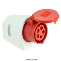 SM PCE 114-10 ZÁSUVKA NÁST. 4-PÓL.16A 500V 100-300HZ KRYTÍ IP 44