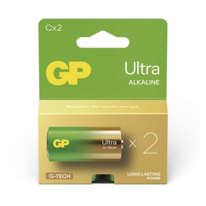 Alkalická baterie GP Ultra C (LR14), 1013322100