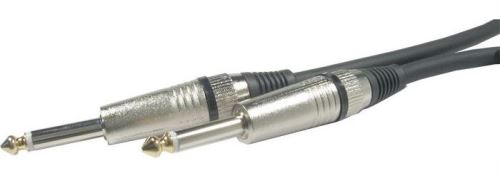 Kabel Jack 6,3 - Jack 6,3 mono, OFC 6mm 10m