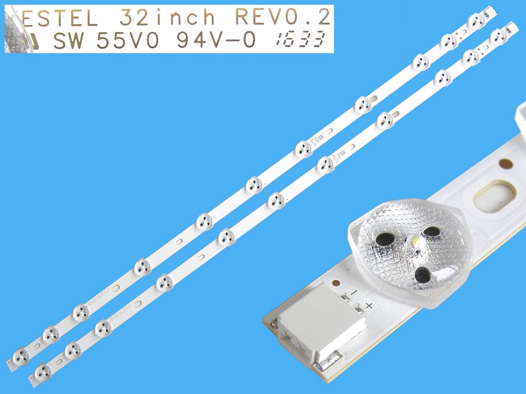 LED podsvit 575mm 11LED sada Vestel celkem 2 kusy / LED Backlight 575mm - 11LED, náhrada 3