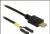 Delock Kabel USB Type-C samec > 2 x pin konektor samice oddělení napájení 10 cm 85394
