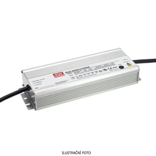 MEANWELL ZDROJ PRO LED HLG-320H-C700A 299W VSTUP 90-305V AC, 127-431V DC VÝSTUP 700MA 214-