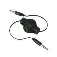 Kabel TIPA JACK 3.5 konektor/JACK 3.5 konektor 0,8m navíjecí (1)