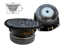 Reproduktor SAL SBX1320/BK 8ohm/60W - basový / středobasový Reproduktor SAL SBX1320/BK 8ohm/60W - basový / středobasový