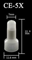 Spojka-klobouček CE5X lisovací, průřez vodičů 4-6mm2 (L912B)