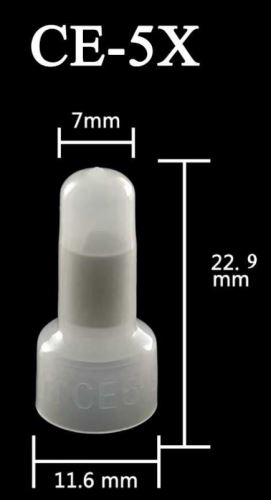 Spojka-klobouček CE5X lisovací, průřez vodičů 4-6mm2 (L912B)
