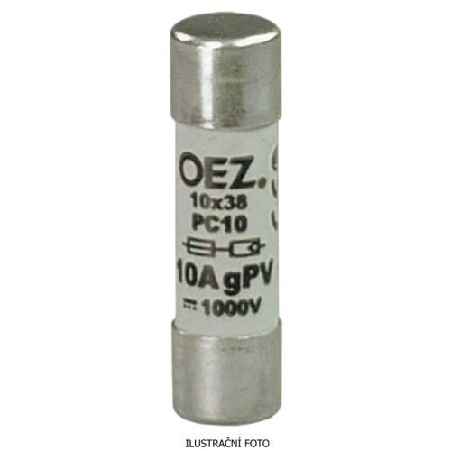 OEZ POJISTKA POLOVODIČ FVE PC10 4A GPV 1000V DC VÁLC 10X38 41236