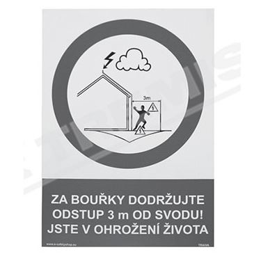 TREMIS TABULKA BEZPEČNOSTNÍ BT S A5 SAMOLEPÍCÍ Z997