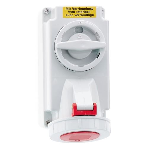 NG BALS ZÁSUVKA S VYPÍNAČEM QUICK-CONNECT 16A 5P 400V IP67 6H 160052