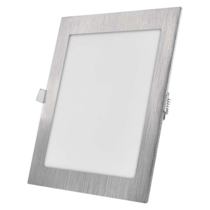 LED vestavné svítidlo NEXXO, čtvercové, stříbrné, 18W, se změnou CCT, 1540231870