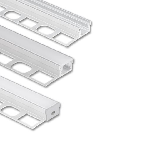 MCLED PROFIL AL DA PRO OBKLADY A DLAŽBU 41X12MM VČETNĚ MLÉČNÉHO DIFUZORU 1M ML-761.063.43.