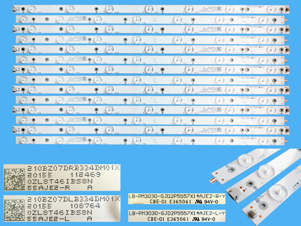 LED podsvit sada Philips celkem 14 ks pásků LB-PM3