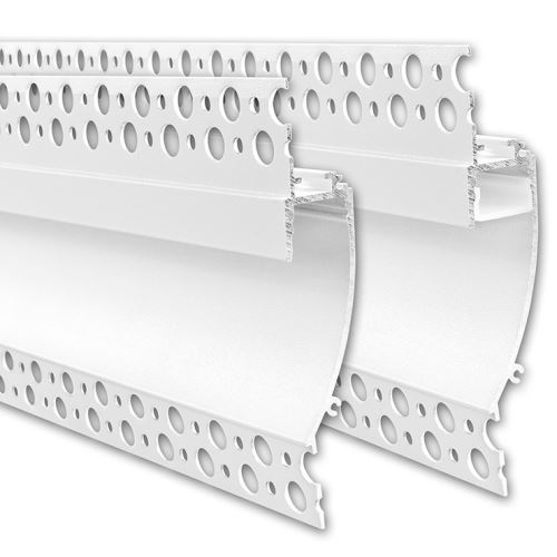 MCLED PROFIL AL VESTAVNÝ 19X96MM AN PRO SDK VČ.MLÉČNÉHO DIFUZORU 2M ML-761.041.43.2