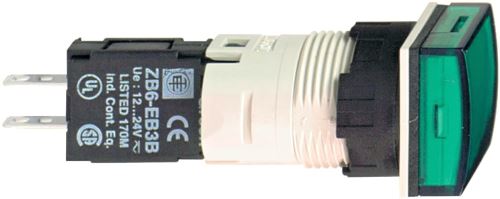 SCHN HARMONY SIGNÁLKA LED 12-24VAC/DC ZELENÁ XB6CV3BB
