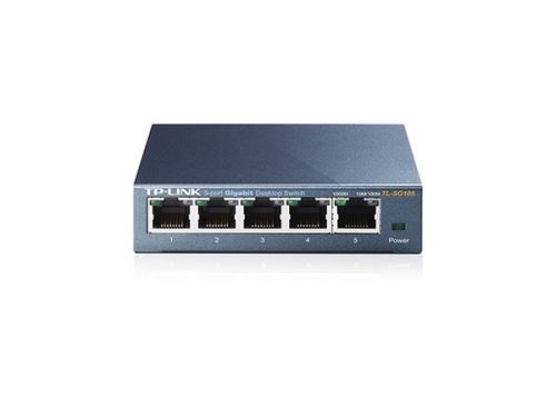 TP-Link TL-SG105 switch 5xLan 10/100/1000Mbps, kovový
