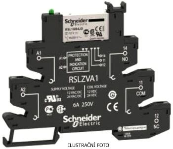 SCHN ZELIO RELÉ PRO ROZHRANÍ PATIC 230VAC/DC 6A 1P + PATICE RSL1PVPU