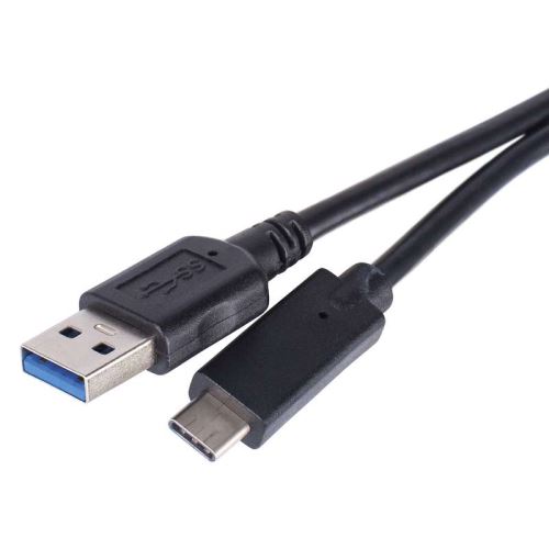 Rychlonabíjecí a datový kabel USB-A 3.0 / USB-C 3.1, Quick Charge, 1 m, černý SM7021BL