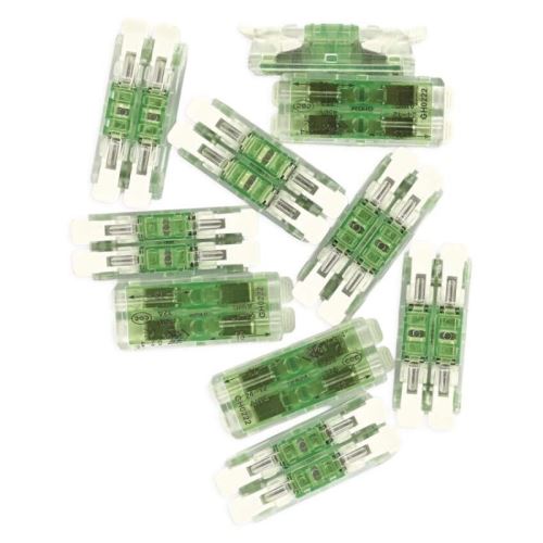Přímá páčková spojovací svorka 4× 0,2–4 mm2, 10 ks, A9112