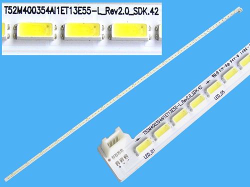 LED podsvit EDGE 508mm / LED Backlight edge 510mm - 76 LED  4C-LB4076-PF1L / T52M400354AI1