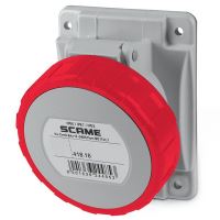 SCAME OPTIMA ZÁSUVKA VESTAVNÁ ŠIKMÁ 3P+N+E 16A 6H/380-415 V 50/60 HZ IP67 418.1667