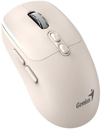 Genius NX-8080S BT Myš, bezdrátová, optická, 1600DPI, 7 tlačítek, tichá, Copilot, 2,4GHz, 