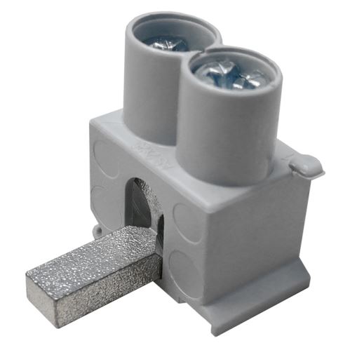 ELEM SVORKA PŘIPOJ. AS-2X25 SNK ROZBOČ. JAZÝČEK/KOLÍK 2X25MM2 1MOD. ŠEDÁ 1079503