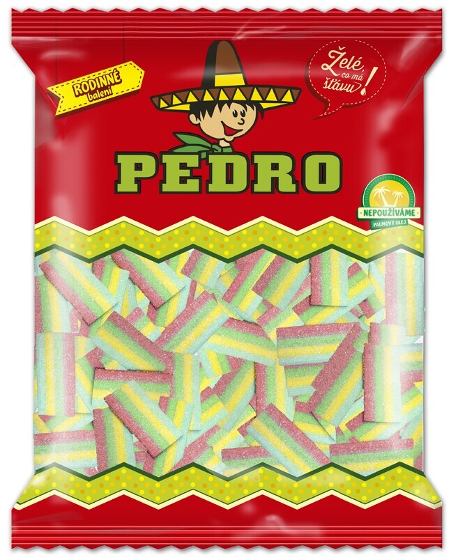 Kyselé Tutti Frutti pásky Pedro 1 kg