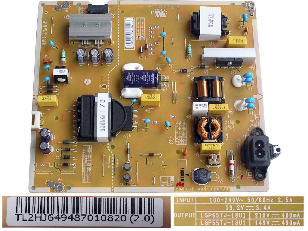LCD modul zdroj EAY64948701 / Power supply assembl