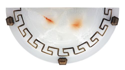 Rabalux 7647 Etrusco bílé alabastrové sklo  
