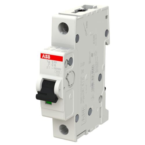 ABB JISTIČ S201-C6 1P 6A C 6KA