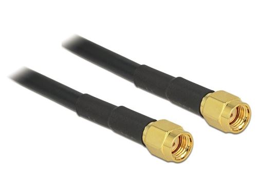 Delock HF koaxiální kabel RP-SMA plug > RP-SMA plug LMR195, 5 m