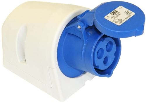 SM PCE 123-6  3P/32A/230V ZÁSUVKA NÁST.
