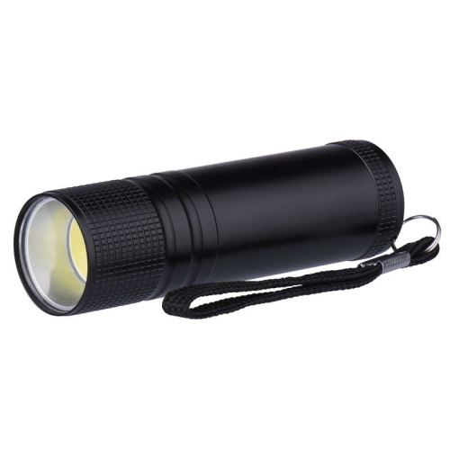 COB LED ruční kovová svítilna P3894, 100 lm, 3× AAA P3894