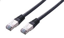 C-TECH Kabel patchcord Cat5e, FTP, černý, 0,5m CB-PP5F-05BK C-TECH Kabel patchcord Cat5e, FTP, černý, 0,5m CB-PP5F-05BK