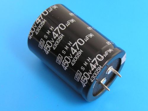 470uF/450V - 85°C Nippon SMH  kondenzátor elektrolytický
