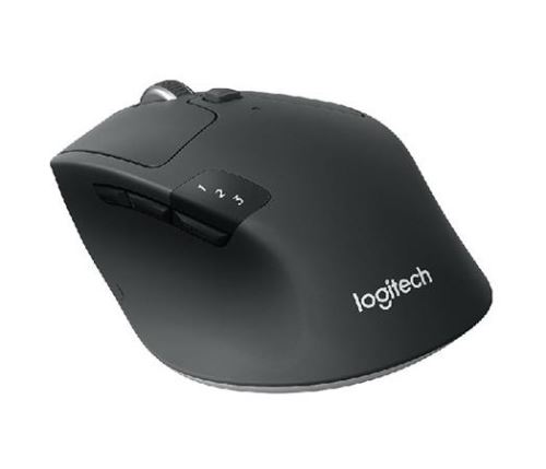 Logitech myš Wireless Mouse M720 Triathlon, optická, bezdrátová, 8 tlačítek,unifying, čern