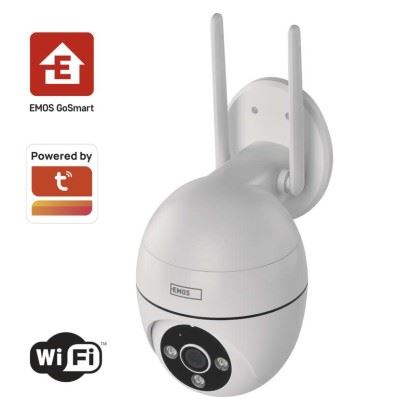 GoSmart Venkovní otočná kamera IP-800 WASP s Wi-Fi, bílá, H4057