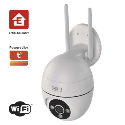 GoSmart Venkovní otočná kamera IP-800 WASP s Wi-Fi, bílá, 3024040570