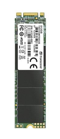 TRANSCEND MTS832S 512GB SSD disk M.2, 2280 SATA III 6Gb/s (3D TLC) single sided, 560MB/s R
