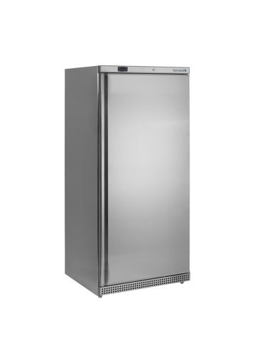 TEFCOLD UR 550 S chladicí skříň plné dveře, nerez opláštění