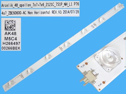 LED podsvit 510mm, 7LED / DLED Backlight 510mm - 7 D-LED, Grundig 759551877900, ZBE60600-A