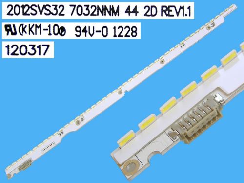 LED podsvit EDGE 407mm / LED Backlight edge 407mm - 44 LED 2012VS32 - 3V / 2012VS327032NNM