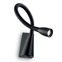 PAL SVÍTIDLO IDEAL LUX 142692 GOOSE AP1 142692 LED 3W 3000K HLINÍK ČERNÁ PAL SVÍTIDLO IDEAL LUX 142692 GOOSE AP1 142692 LED 3W 3000K HLINÍK ČERNÁ