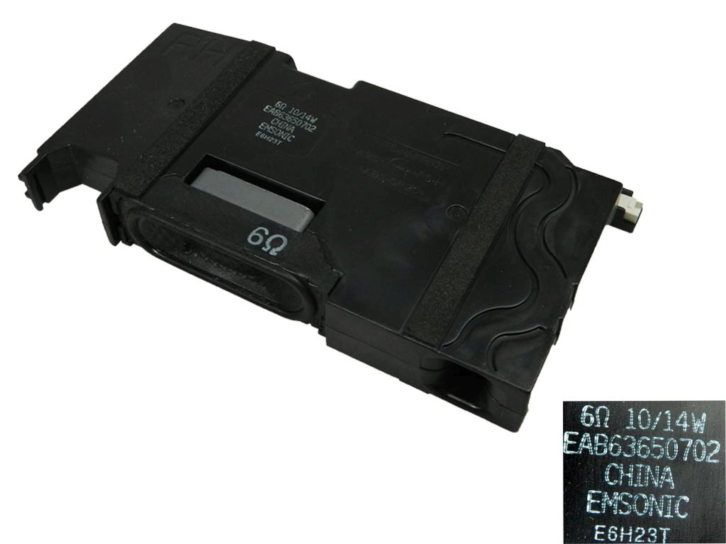 Reproduktor TV LCD 6 ohm 10W/14W širokopásmový EAB