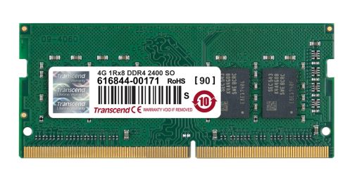 Transcend paměť 4GB SODIMM DDR4 2400 1Rx8 CL17